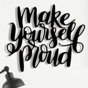 Proud - Wooden Acrylic Wall Decor || Wall Hanging