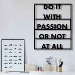 Passion - Wooden Acrylic Wall Decor || Wall Hanging