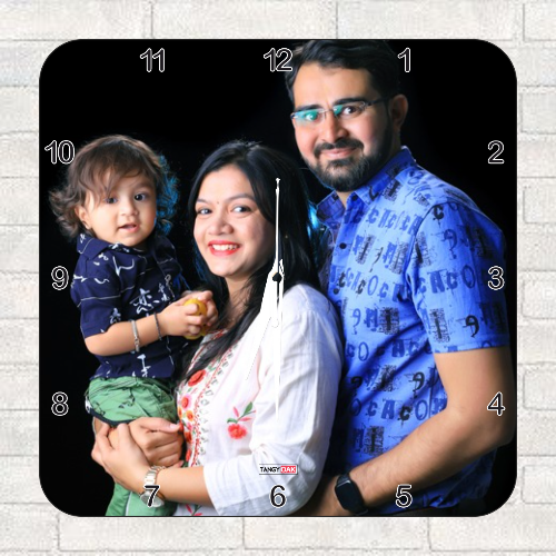 Customized Premium Acrylic Photo - Wall Clock
