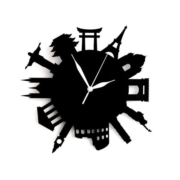 Seven Wonders - Wall Clock