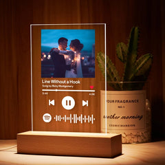 Couple Gift - Spotify Lamp + 2 Keychain