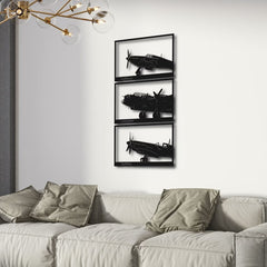 Air Planes - Wooden Acrylic Wall Decor || Wall Hanging