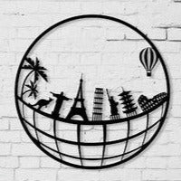 Trip - Wooden Acrylic Wall Decor || Wall Hanging