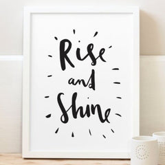 Rise & Shine - Picture Frame