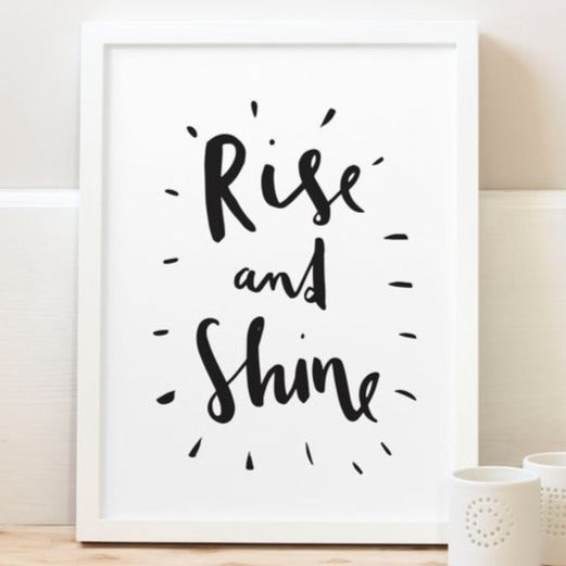 Rise & Shine - Picture Frame