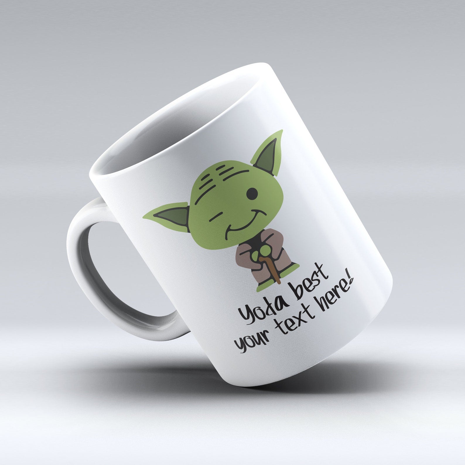 Yoda - Personalized Mug (Set of 5 Piece)