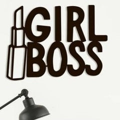 GIRL BOSS - Wooden Acrylic Wall Decor || Wall Hanging