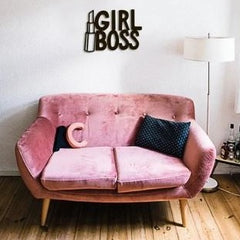 GIRL BOSS - Wooden Acrylic Wall Decor || Wall Hanging