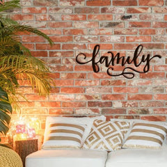 Family - Wooden Acrylic Wall Decor || Wall Hanging