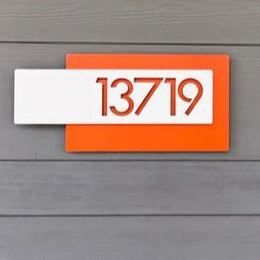 Number - Horizontal Name Plate