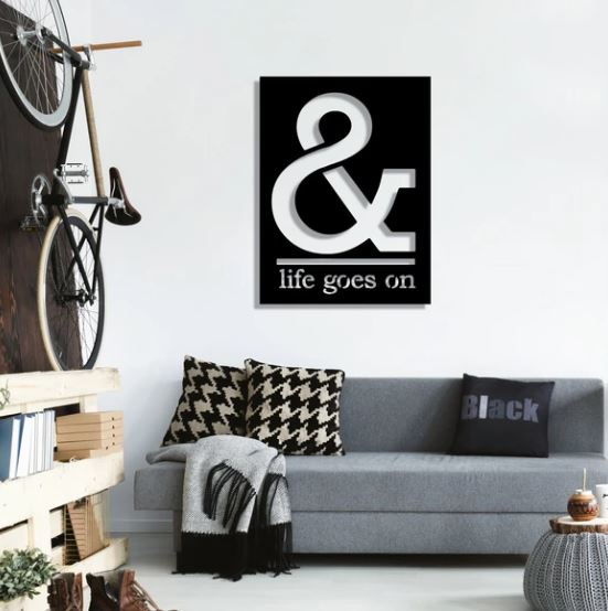 And Life - Wooden Acrylic Wall Decor || Wall Hanging