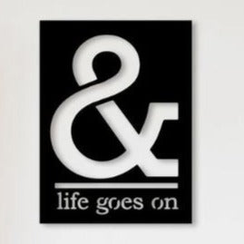 And Life - Wooden Acrylic Wall Decor || Wall Hanging
