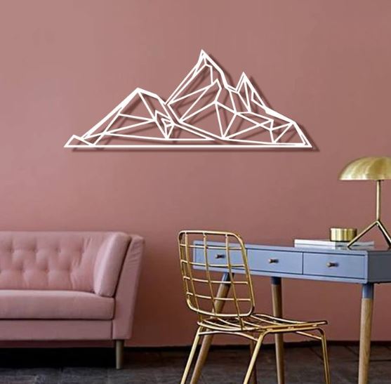 Plateau - Wooden Acrylic Wall Decor || Wall Hanging