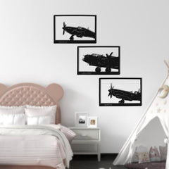 Air Planes - Wooden Acrylic Wall Decor || Wall Hanging