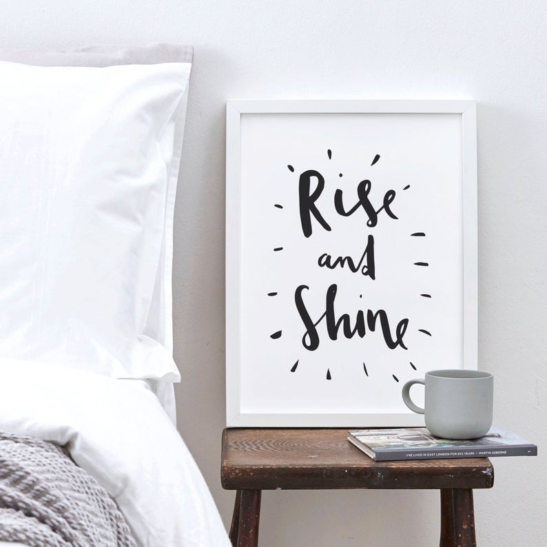 Rise & Shine - Picture Frame