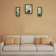Blue Pots - Wall Painting