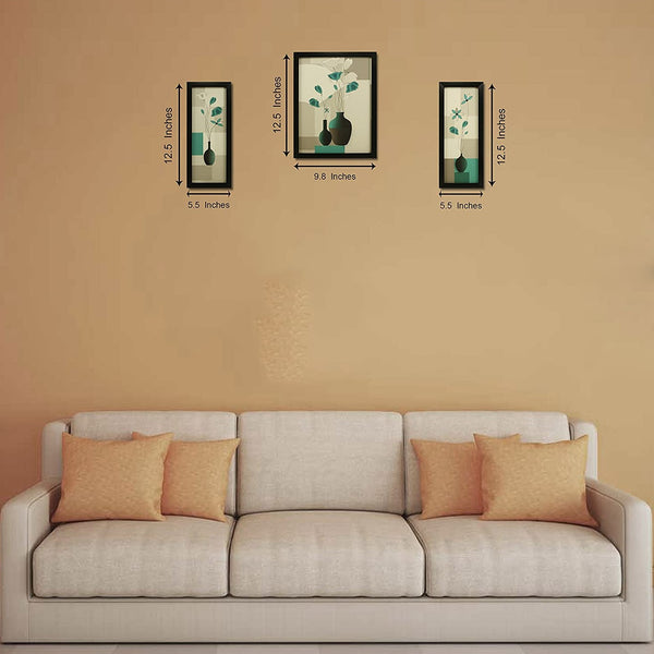 Blue Pots - Wall Painting