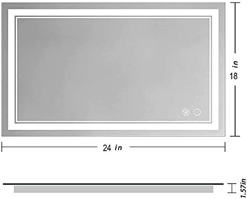 Rectangle LED - Mirror
