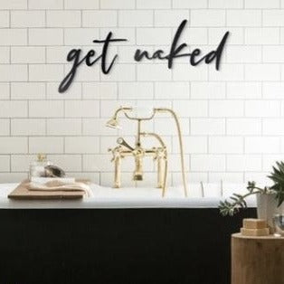 Naked - Wooden Acrylic Wall Decor || Wall Hanging
