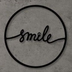 Smile Ring - Wooden Acrylic Wall Decor || Wall Hanging