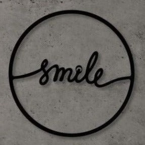 Smile Ring - Wooden Acrylic Wall Decor || Wall Hanging