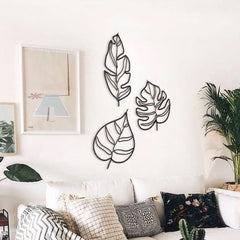 leaf petals - Wooden Acrylic Wall Decor || Wall Hanging