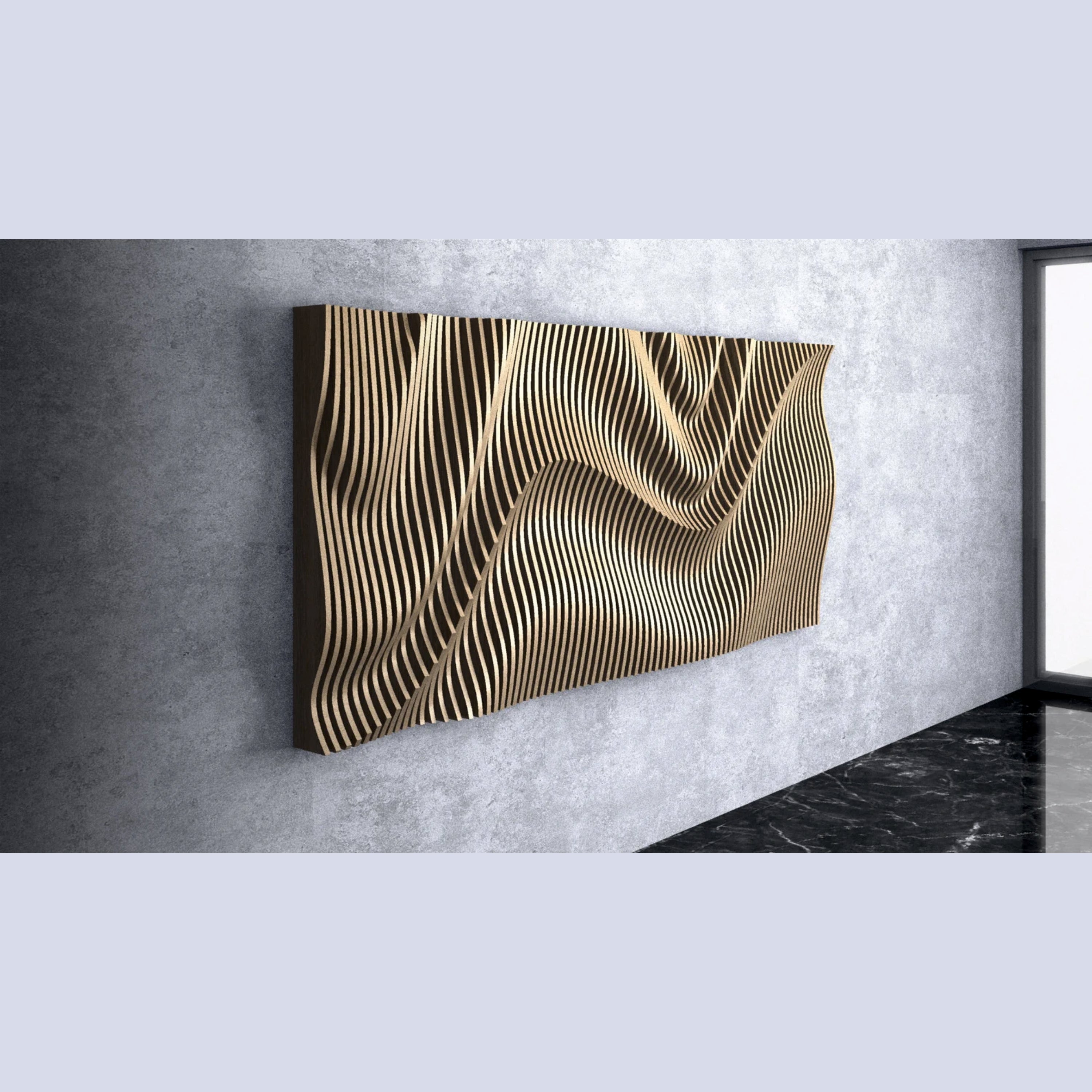 Waves - Wooden Wall Art