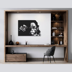 Bajrang Bali - Wooden Acrylic Wall Decor || Wall Hanging