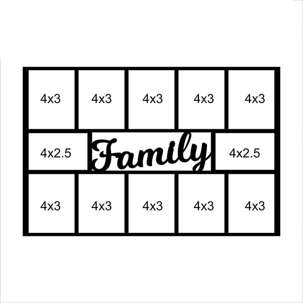 Family - Customized Picture Frame