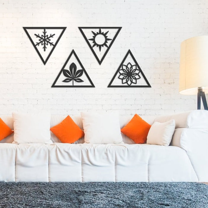 Nature - Wooden Acrylic Wall Decor || Wall Hanging