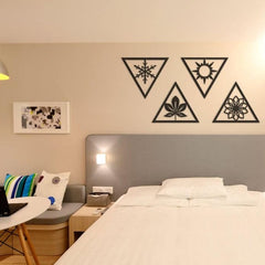 Nature - Wooden Acrylic Wall Decor || Wall Hanging