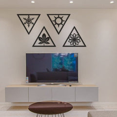 Nature - Wooden Acrylic Wall Decor || Wall Hanging