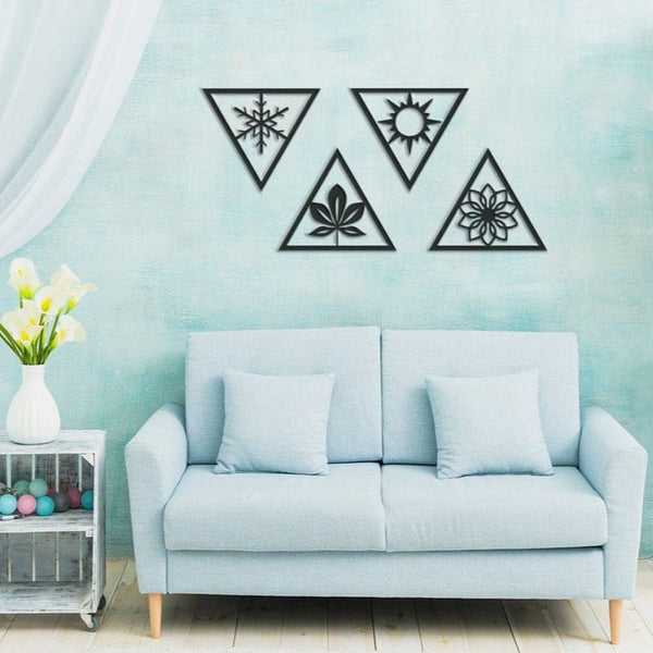 Nature - Wooden Acrylic Wall Decor || Wall Hanging