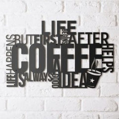 Coffee - Wooden Acrylic Wall Decor || Wall Hanging