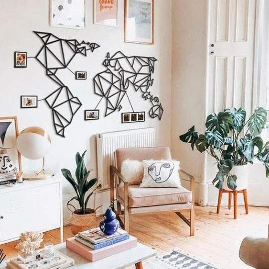 Radar Map -Wooden Acrylic Wall Decor || Wall Hanging