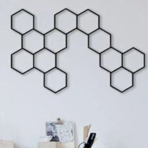 Honey Comb - Wooden Acrylic Wall Decor || Wall Hanging