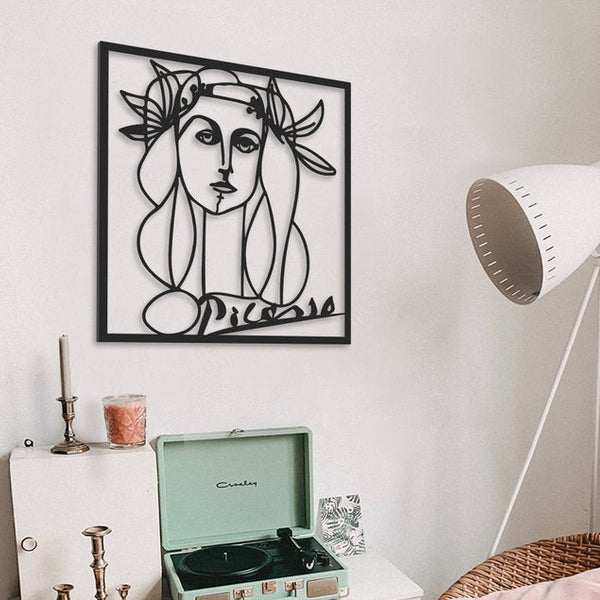 Picasso - Wooden Acrylic Wall Decor || Wall Hanging