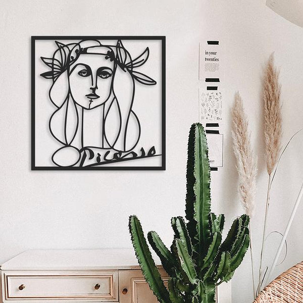 Picasso - Wooden Acrylic Wall Decor || Wall Hanging