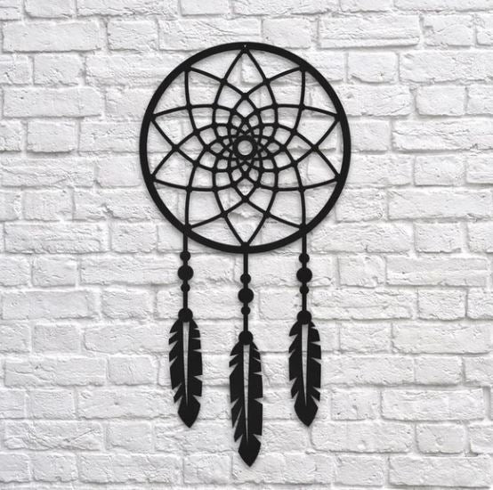 Dream Catcher - Wooden Acrylic Wall Decor || Wall Hanging