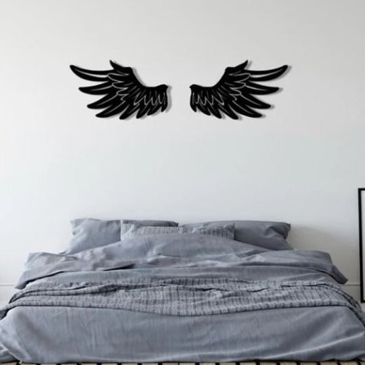 Wings - Wooden Acrylic Wall Decor || Wall Hanging