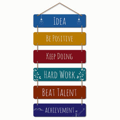 Wisdom Words - Wooden Acrylic Wall Decor || Wall Hanging