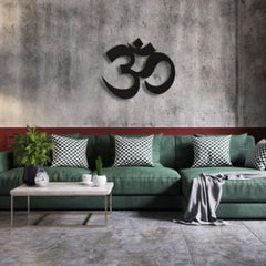 Om - Wooden Acrylic Wall Decor || Wall Hanging