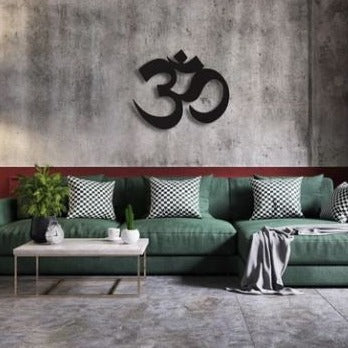 Om - Wooden Acrylic Wall Decor || Wall Hanging