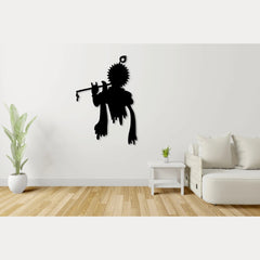 Krishna flute - Wooden Acrylic Wall Decor || Wall Hanging