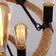 Hemp Ceiling Light / Chandelier