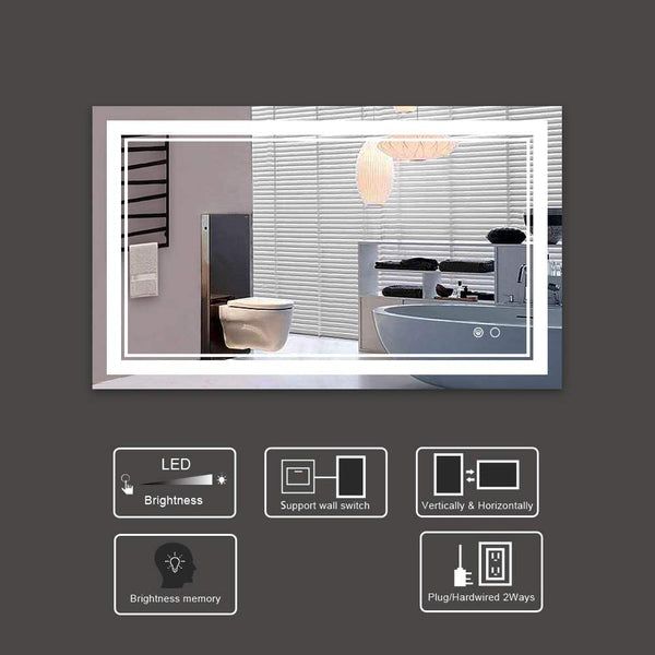 Rectangle LED - Mirror