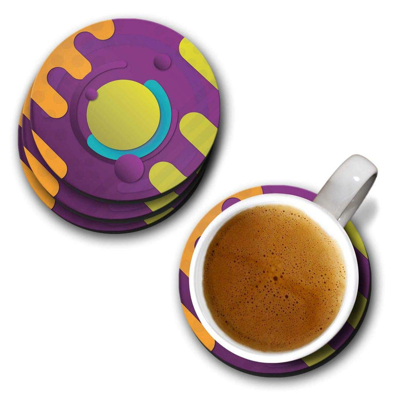 Pattern Print - Coasters (Set of 4 Coasters)