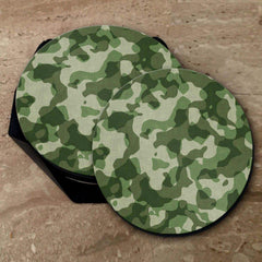 Army Print - Coasters (Set of 4 Coasters)