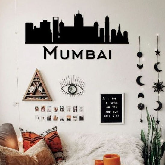 A City - Wooden Acrylic Wall Decor || Wall Hanging
