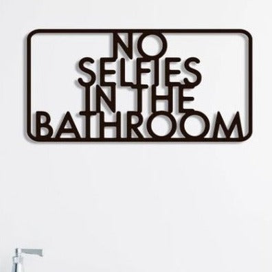 Selfies - Wooden Acrylic Wall Decor || Wall Hanging
